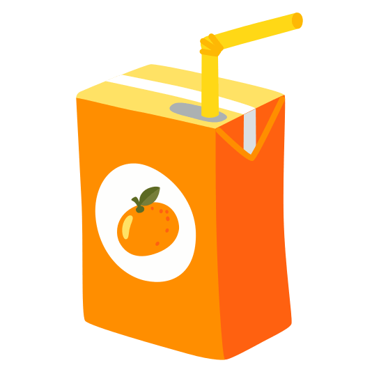 beverage box tangerine