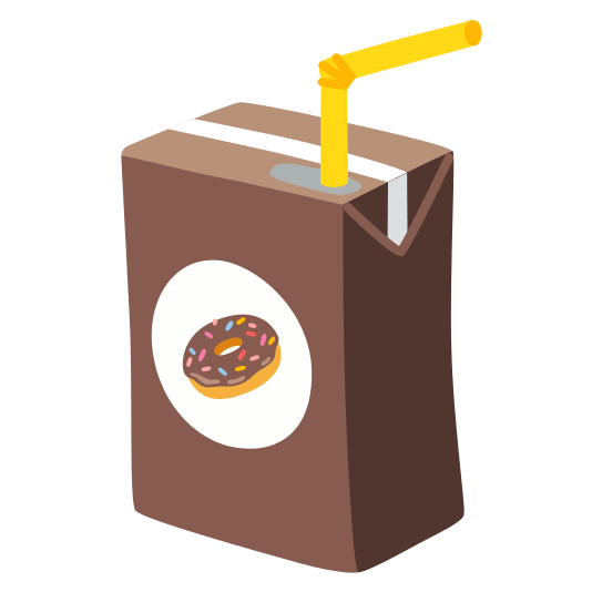 beverage box doughnut
