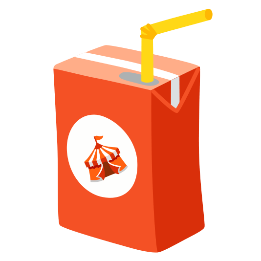 beverage box circus tent