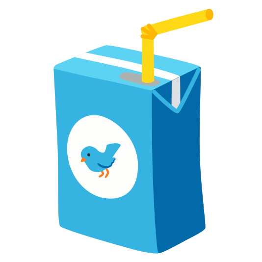 beverage box bird