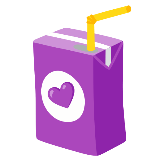 beverage box purple heart