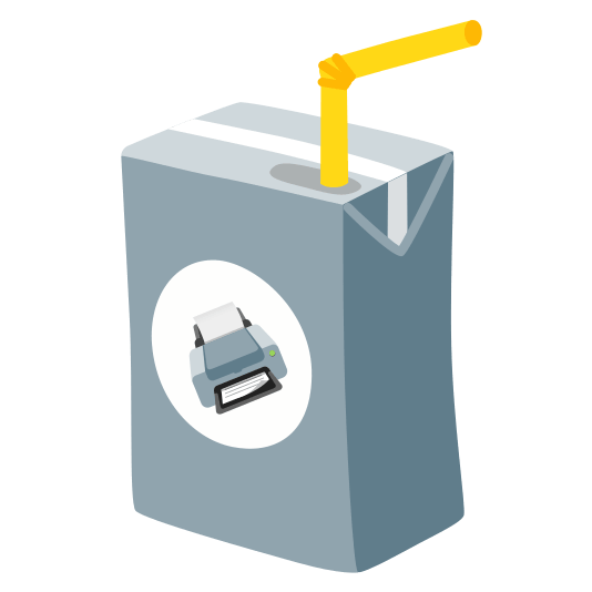 beverage box printer