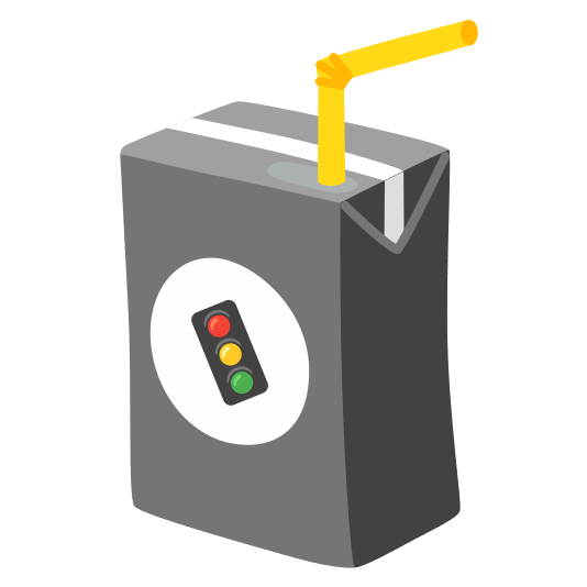 beverage box vertical traffic light