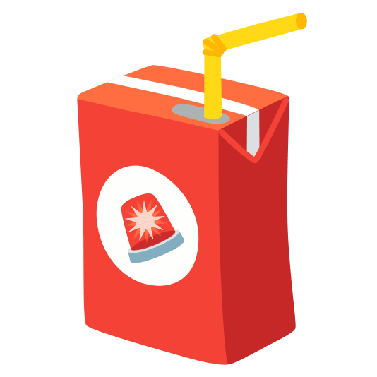 beverage box rotating light