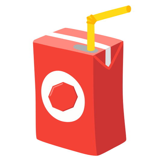 beverage box octagonal sign