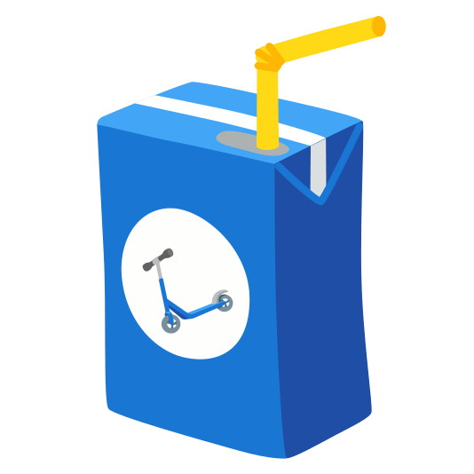 beverage box scooter