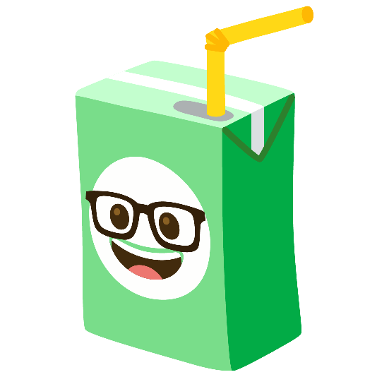 beverage box nerd face