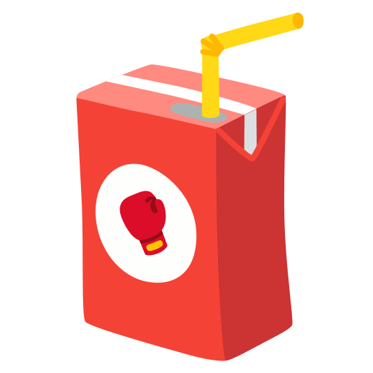 beverage box boxing glove