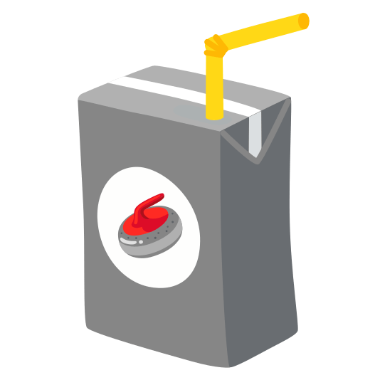 beverage box curling stone