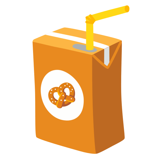 beverage box pretzel