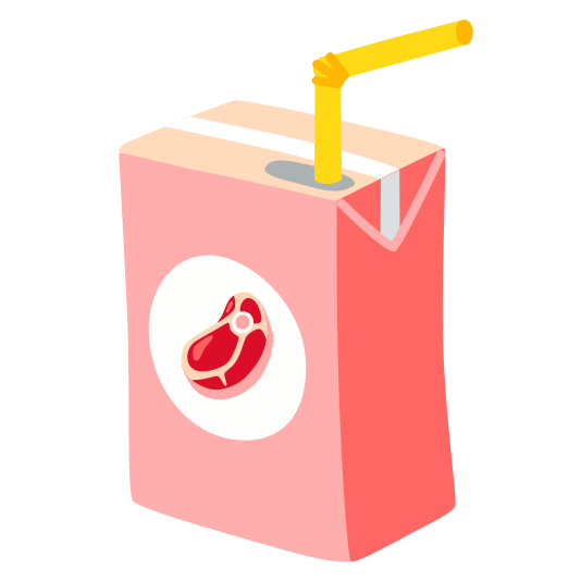 beverage box cut of meat