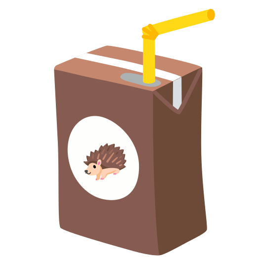 beverage box hedgehog