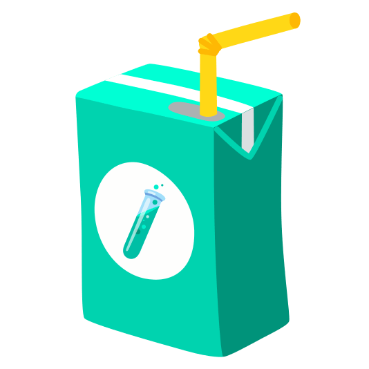 beverage box test tube