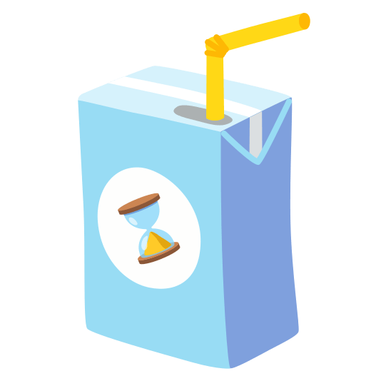 beverage box hourglass