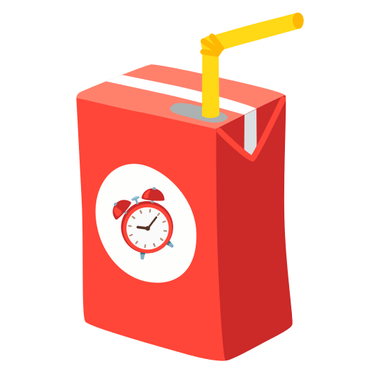 beverage box alarm clock