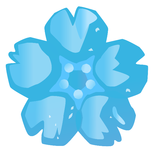 ice cube cherry blossom