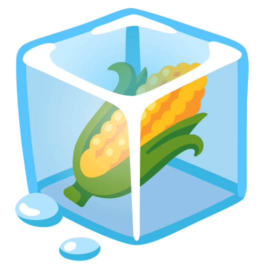 ice cube corn