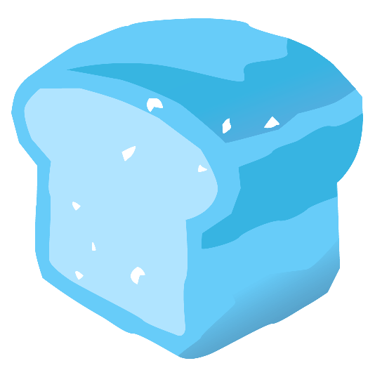 ice cube bread