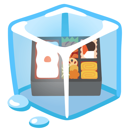 ice cube bento