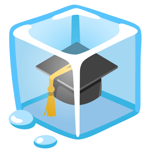 ice cube mortar board