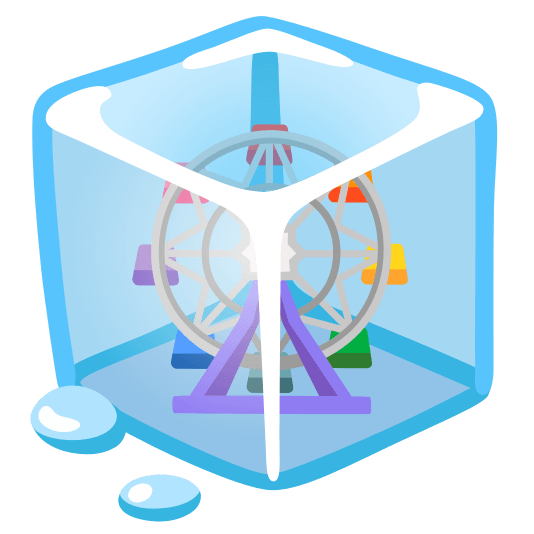 ice cube ferris wheel