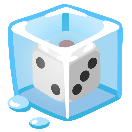ice cube game die