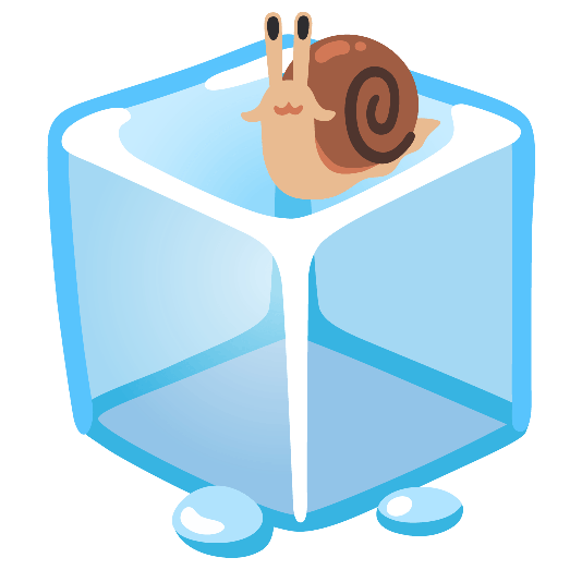 ice cube snail
