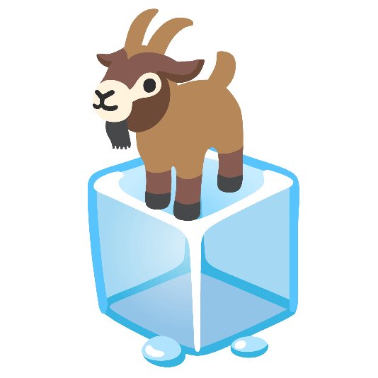ice cube goat