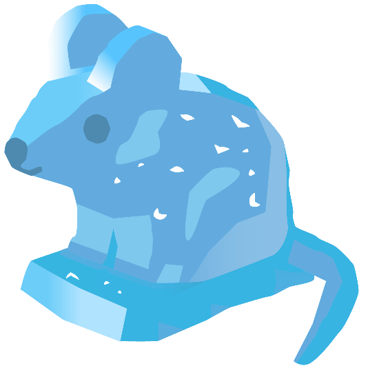 ice cube mouse