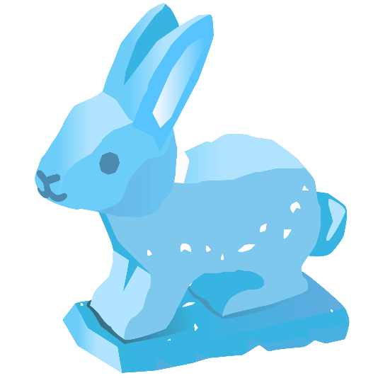 ice cube rabbit