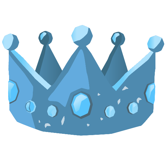 ice cube crown