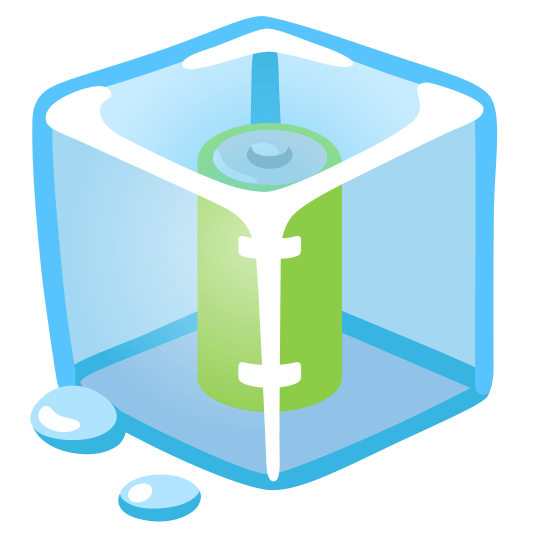 ice cube battery
