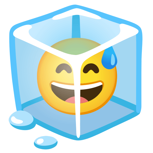 ice cube sweat smile