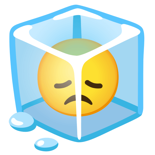 ice cube disappointed