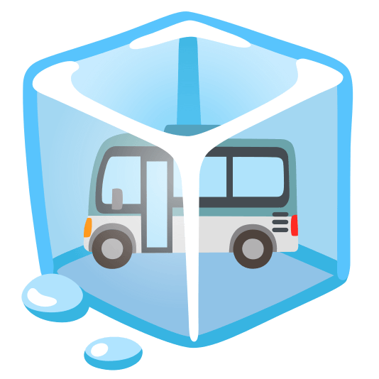 ice cube bus