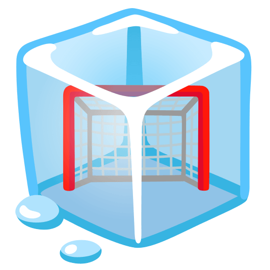 ice cube goal net