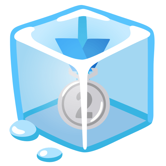 ice cube second place medal