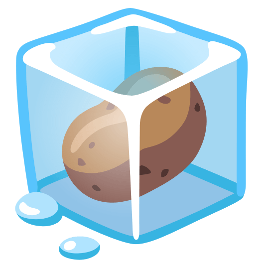 ice cube potato