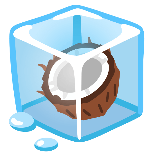 ice cube coconut