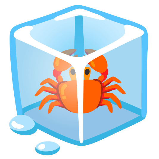 ice cube crab