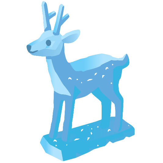 ice cube deer