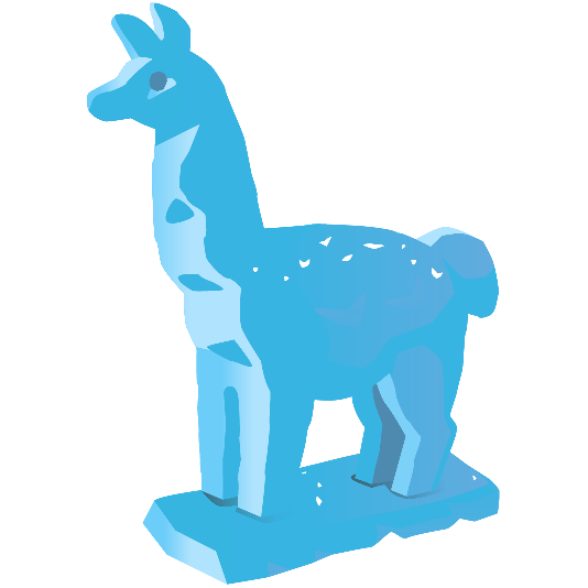 ice cube llama