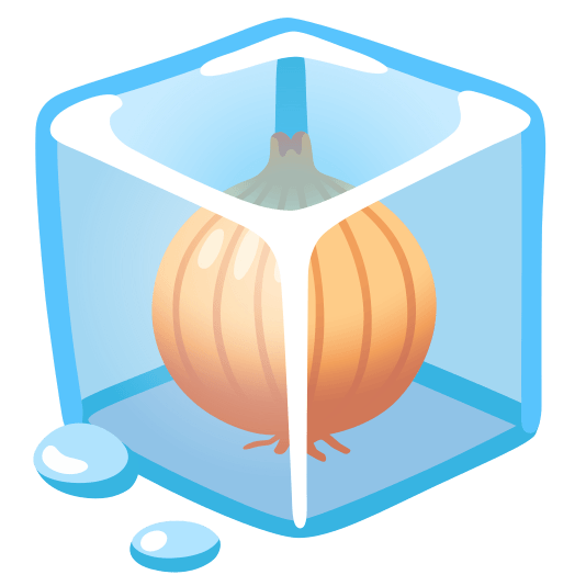 ice cube onion
