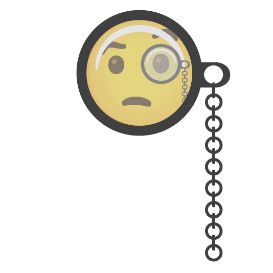 face with monocle face with monocle