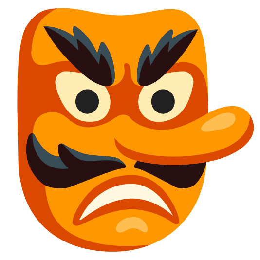 orange heart japanese goblin