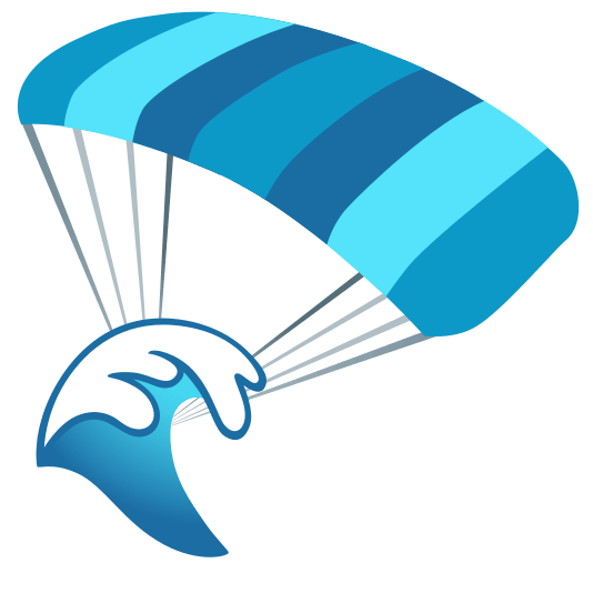 parachute ocean