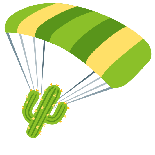 parachute cactus