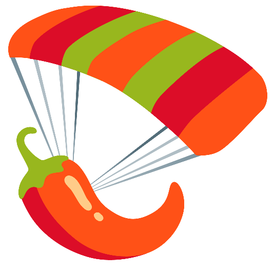 parachute hot pepper