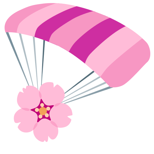 parachute cherry blossom
