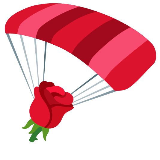 parachute rose